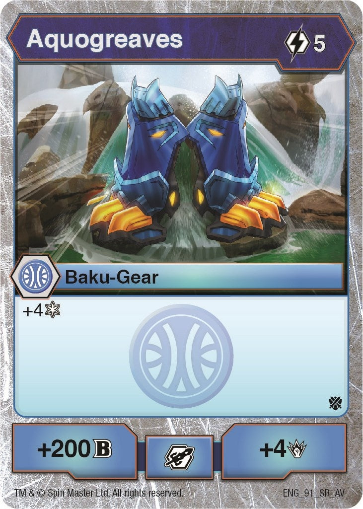 Aquogreaves (91) [AV] - Bakugan TCG Single