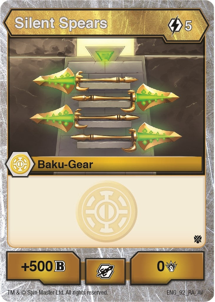 Silent Spears (92) [AV] - Bakugan TCG Single