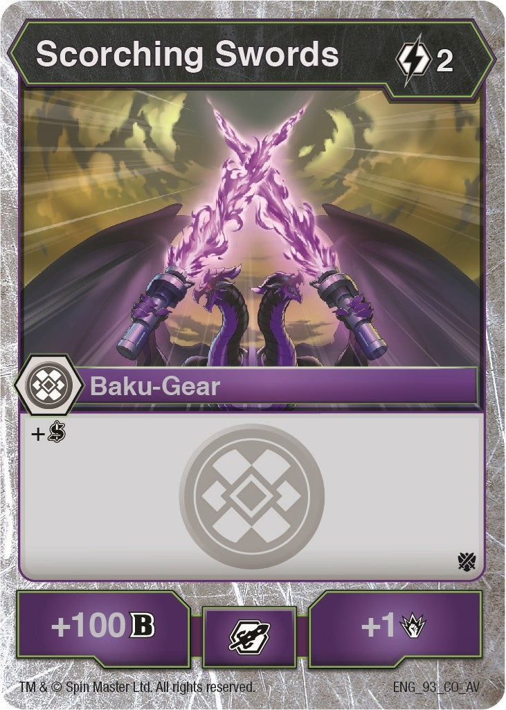 Scorching Swords (93) [AV] - Bakugan TCG Single