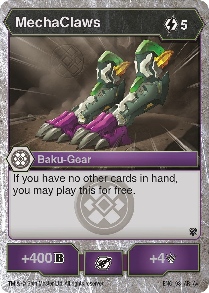 MechaClaws (98) [AV] - Bakugan TCG Single
