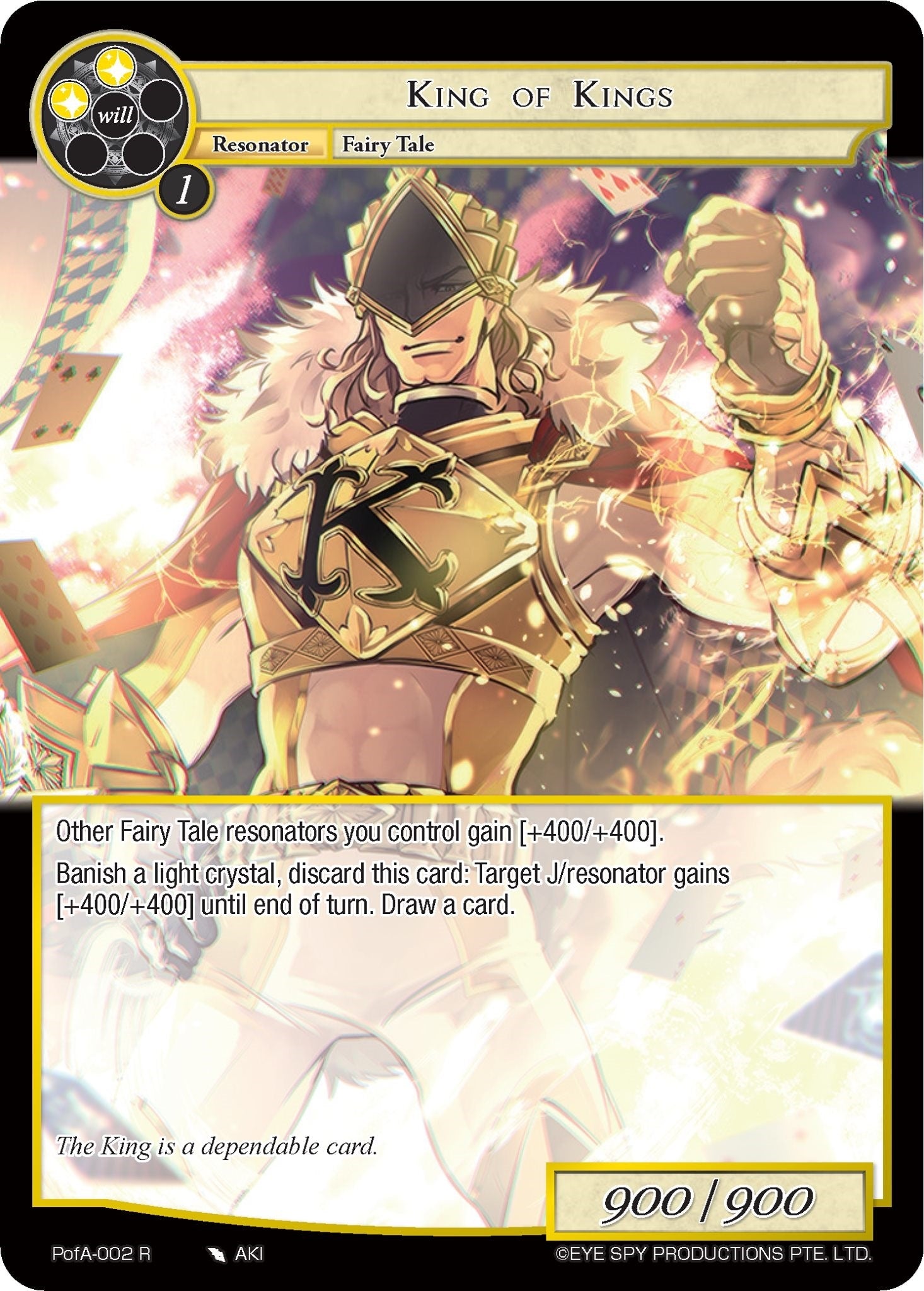 King of Kings (2) [AO4] - Force of Will Single