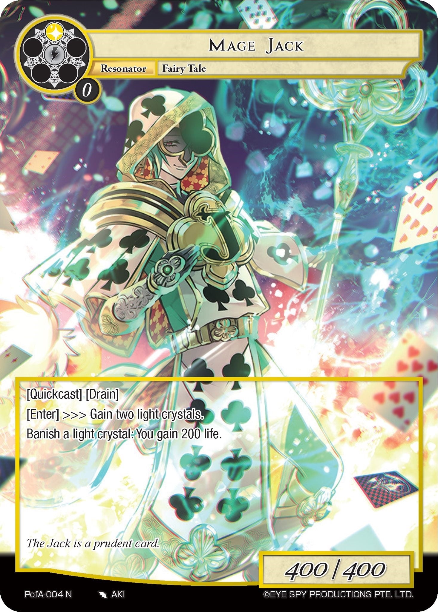 Mage Jack (Full Art) (4) [AO4] - Force of Will Single