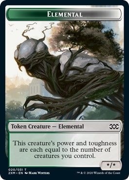 Elemental Token (0) [2XM] - MTG Single