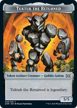 Tuktuk the Returned Token (0) [2XM] - MTG Single