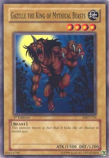 Gazelle the King of Mythical Beasts (124) (MRD) - YuGiOh Single