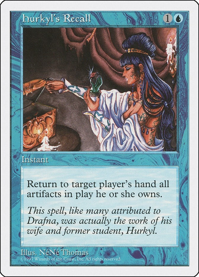 Hurkyl’s Recall (93) [5ED] - MTG Single