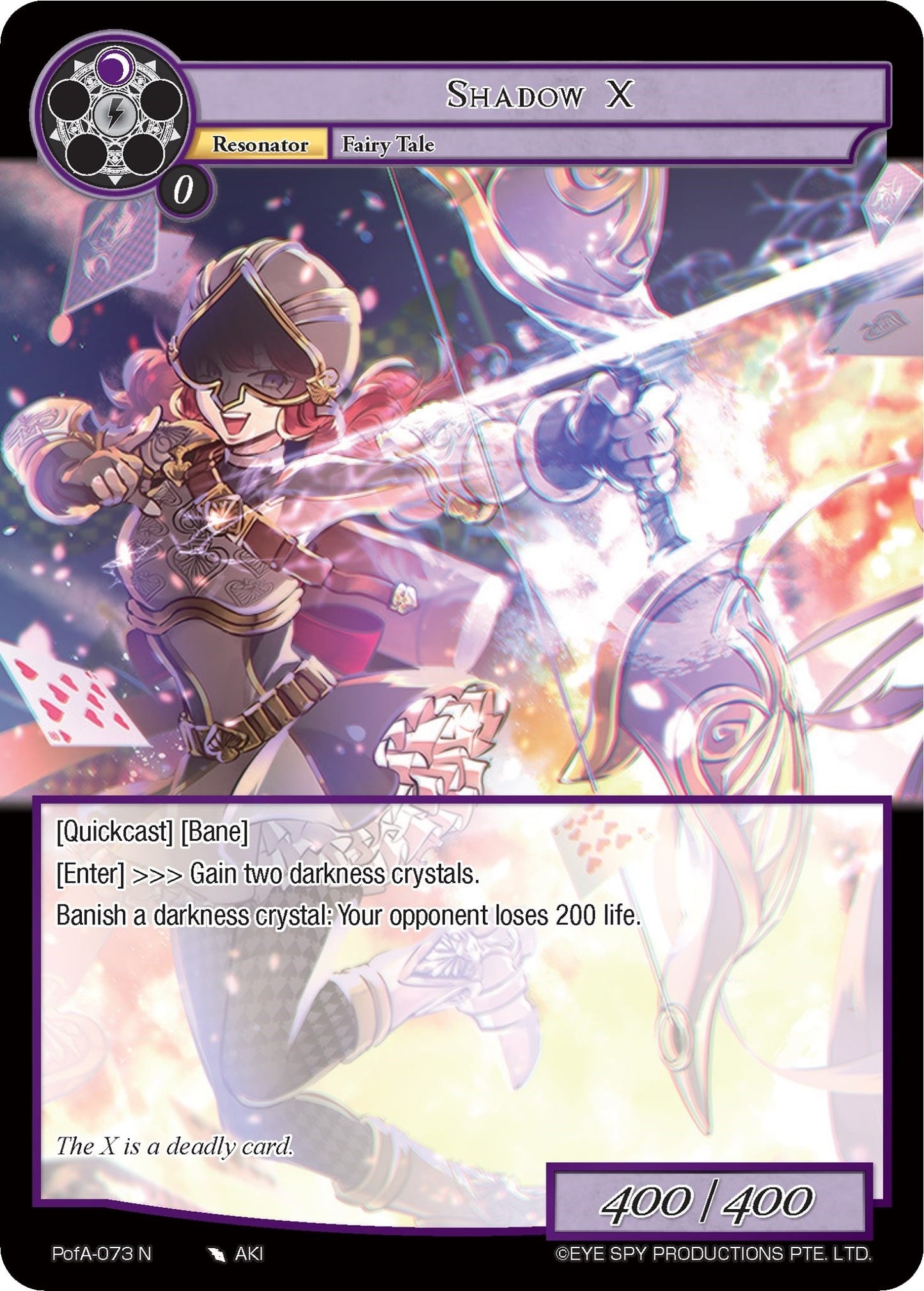 Shadow X (73) [AO4] - Force of Will Single