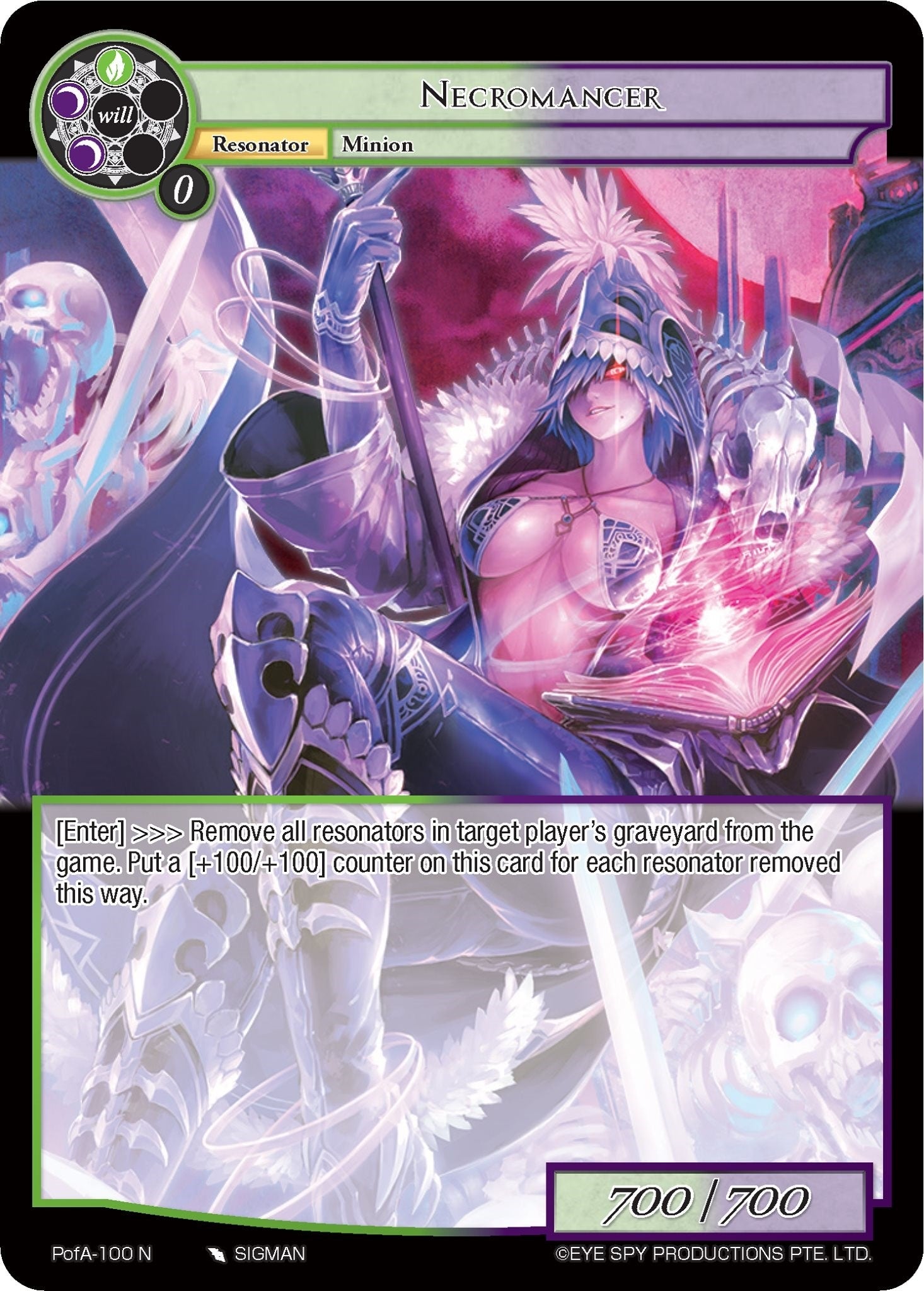 Necromancer (100) [AO4] - Force of Will Single