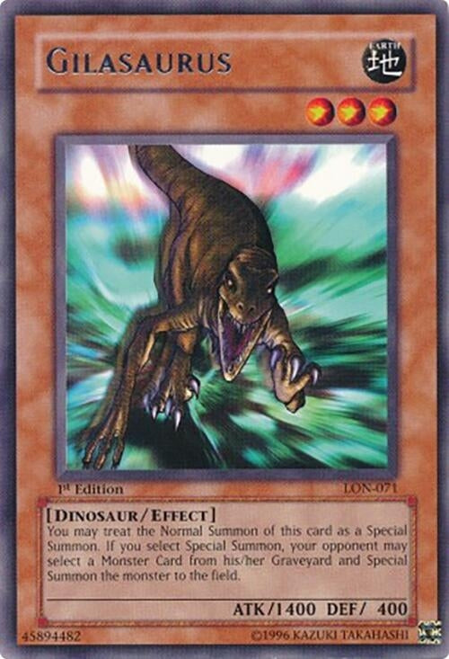Gilasaurus (71) - YuGiOh Single