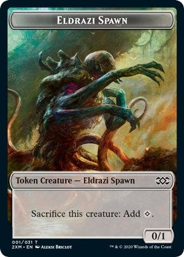 Eldrazi Spawn // Germ Double-sided Token (0) [2XM] - MTG Single