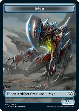 Myr (007) // Elf Warrior Double-sided Token (0) [2XM] - MTG Single