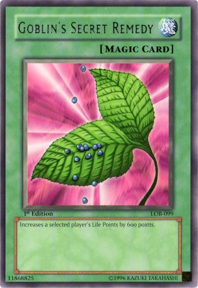Goblin’s Secret Remedy (99) (LOB) - YuGiOh Single
