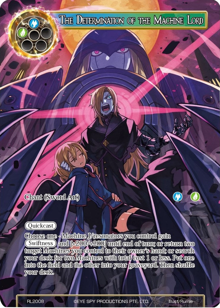 The Determination of the Machine Lord (2008) [PRO] - Force of Will Single