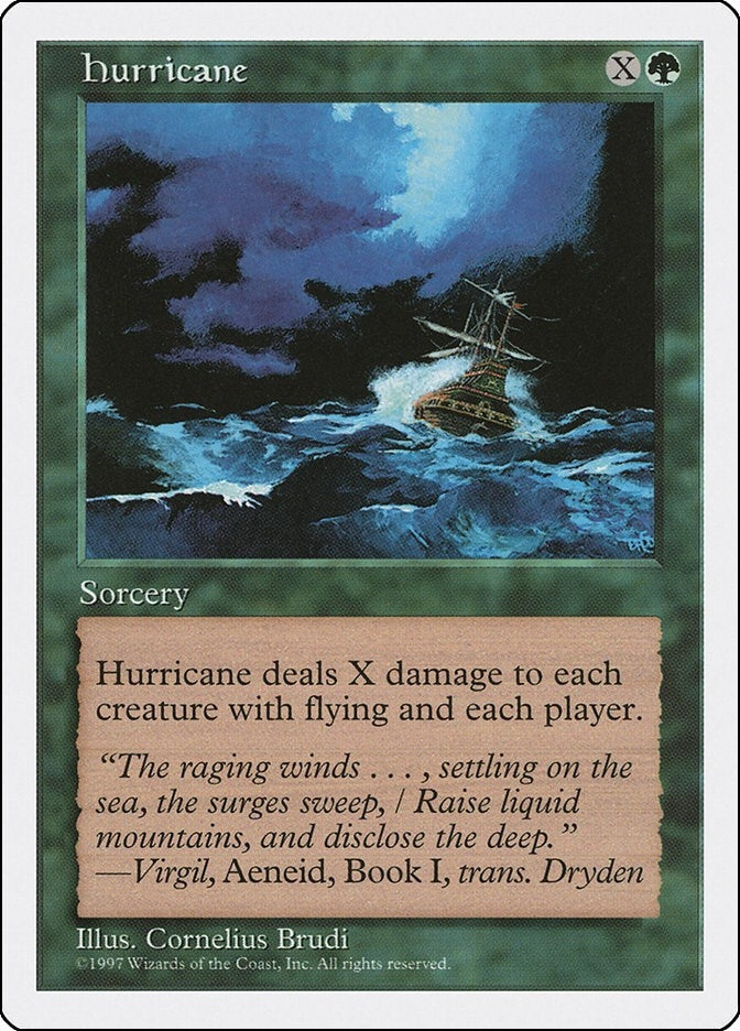 Hurricane [5ED] - MTG Single
