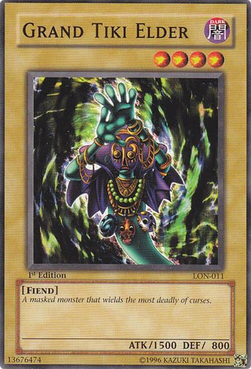 Grand Tiki Elder (11) - YuGiOh Single
