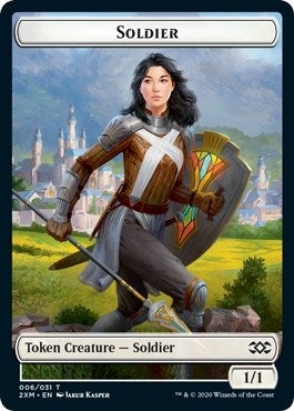 Soldier // Squirrel Double-sided Token (0) [2XM] - MTG Single
