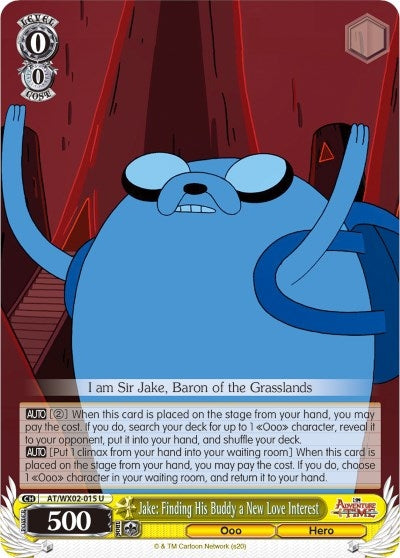 Jake: Finding His Buddy a New Love Interest (2015) [AT/WX02] - Weiss Schwarz Single