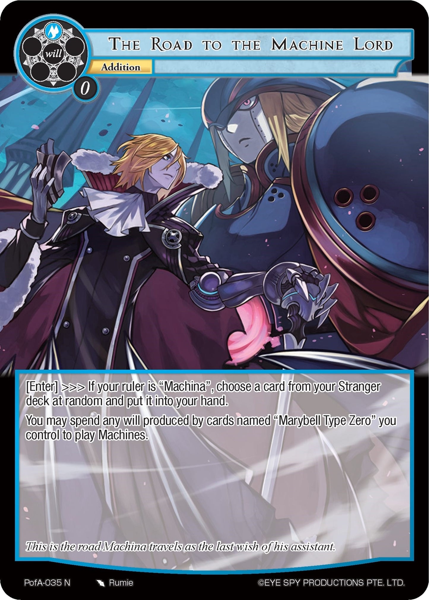 The Road to the Machine Lord (35) [AO4] - Force of Will Single