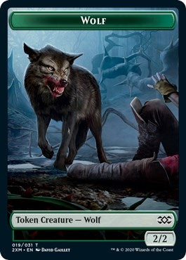 Wolf // Wurm (030) Double-sided Token (0) [2XM] - MTG Single