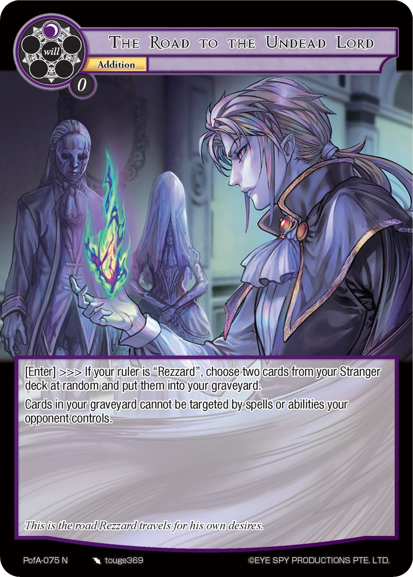 The Road to the Undead Lord (75) [AO4] - Force of Will Single