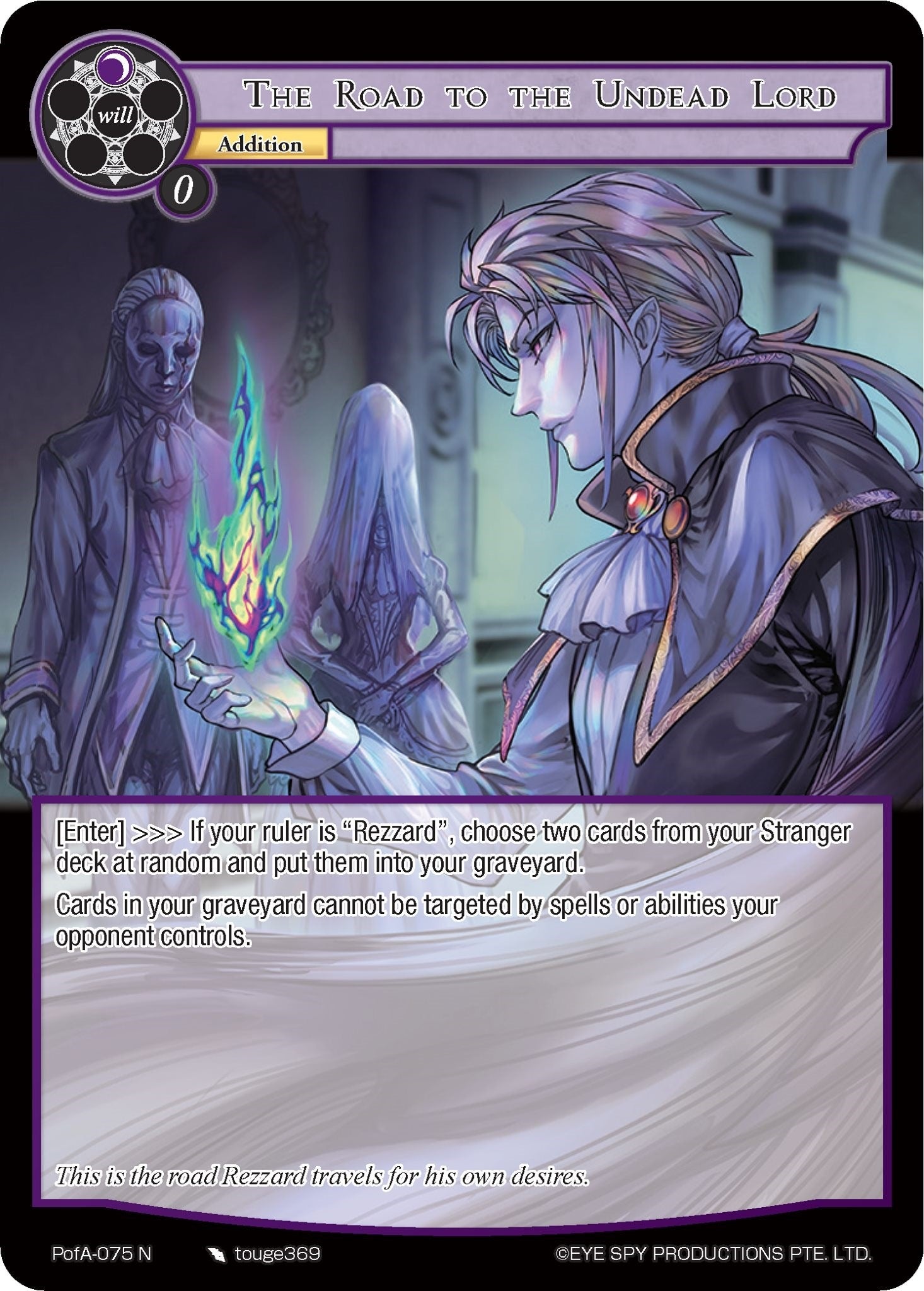 The Road to the Undead Lord (75) [AO4] - Force of Will Single
