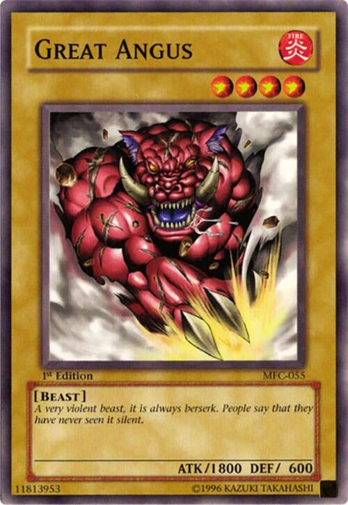 Great Angus (55) - YuGiOh Single