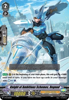 Knight of Ambitious Schemes Degnud (153) [VPR] - Cardfight Vanguard Single