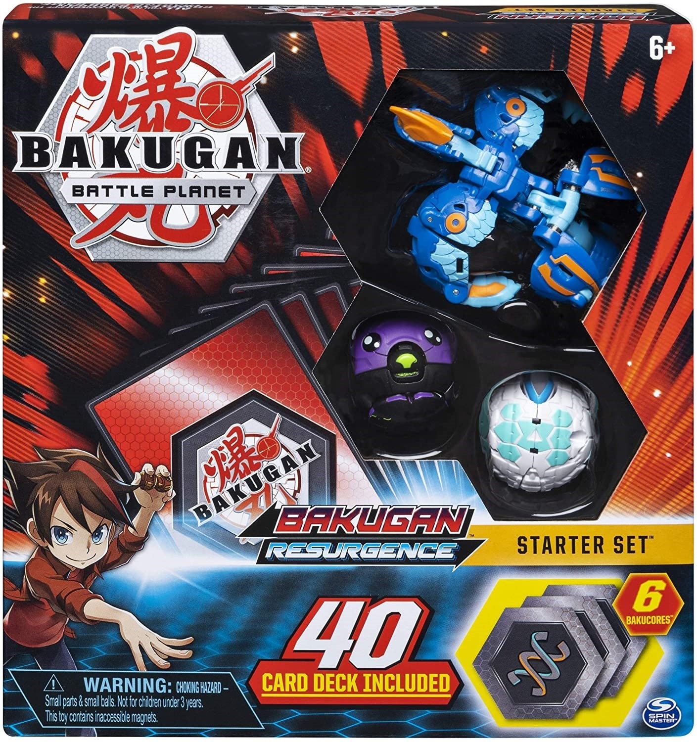 Bakugan: Resurgence Starter Set - Aquos Pyravian [BR] - Bakugan TCG Sealed