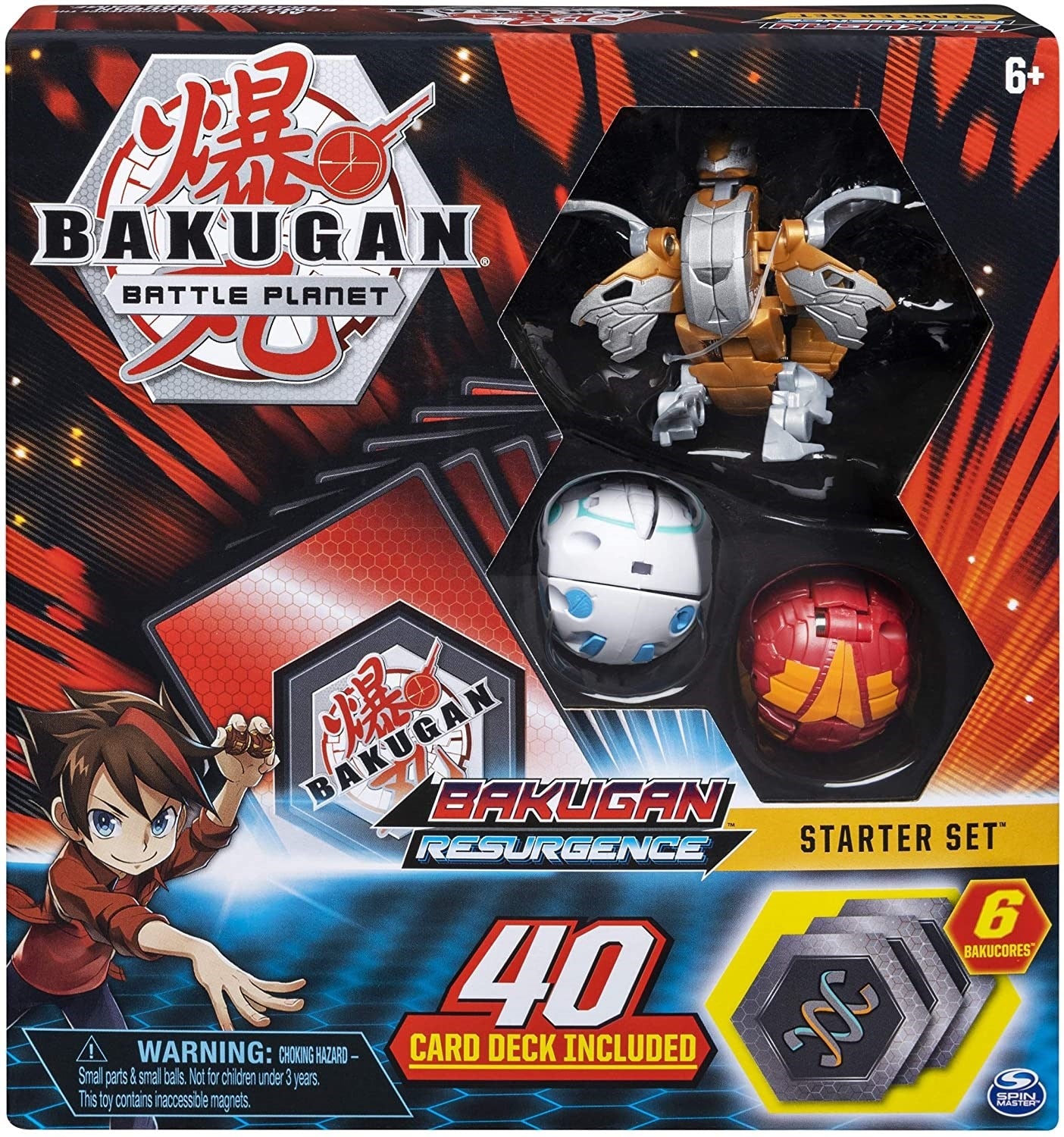 Bakugan: Resurgence Starter Set - Aurelus Nobilious [BR] - Bakugan TCG Sealed