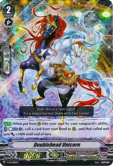 Doublehead Unicorn (RRR Foil) (159) [VPR] - Cardfight Vanguard Single