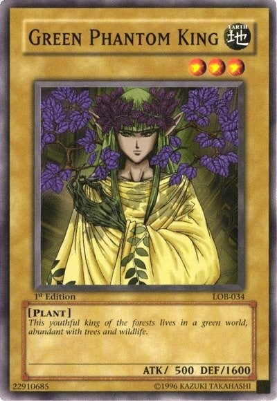 Green Phantom King (34) (LOB) - YuGiOh Single