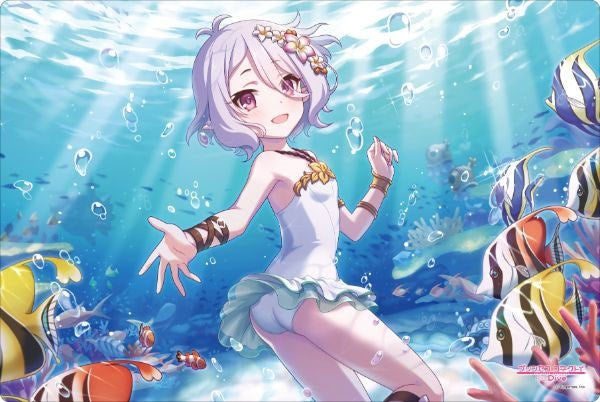 Bushiroad Rubber Mat Collection Vol.697: Princess Connect! Re:Dive - Kokkoro Swimsuit Ver. (697) - Playmats Sealed