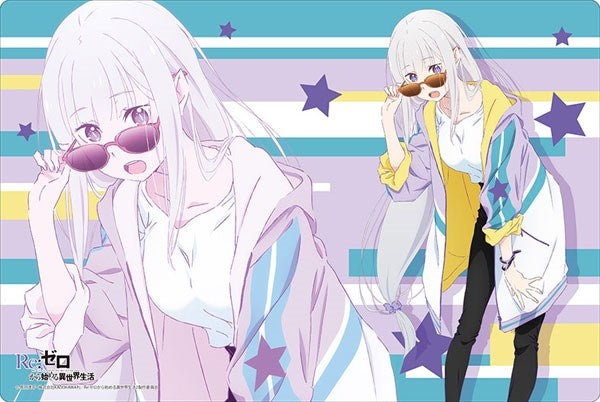 Bushiroad Rubber Mat Collection Vol.661: Re:ZERO -Starting Life in Another World- - Emilia (661) - Playmats Sealed