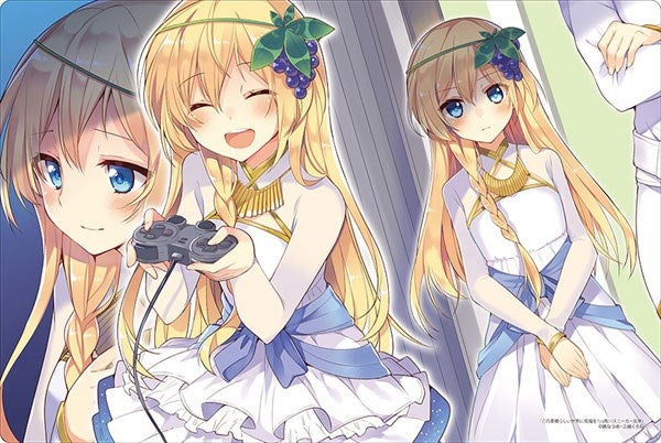 Bushiroad Rubber Mat Collection Vol.677: Kadokawa Sneaker Bunko - KonoSuba - Iris (677) - Playmats Sealed