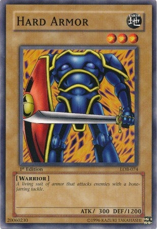 Hard Armor (74) (LOB) - YuGiOh Single