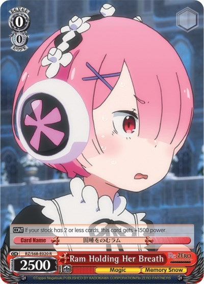 Ram Holding Her Breath (68020) [RZ/S68] - Weiss Schwarz Single