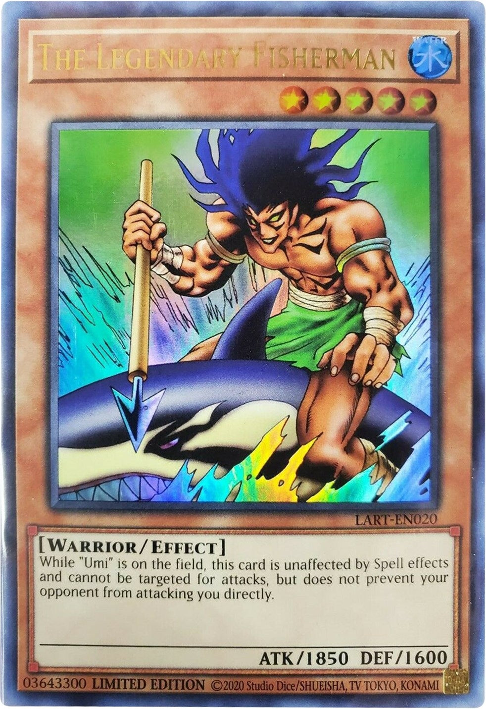 The Legendary Fisherman (20) (LART) - YuGiOh Single