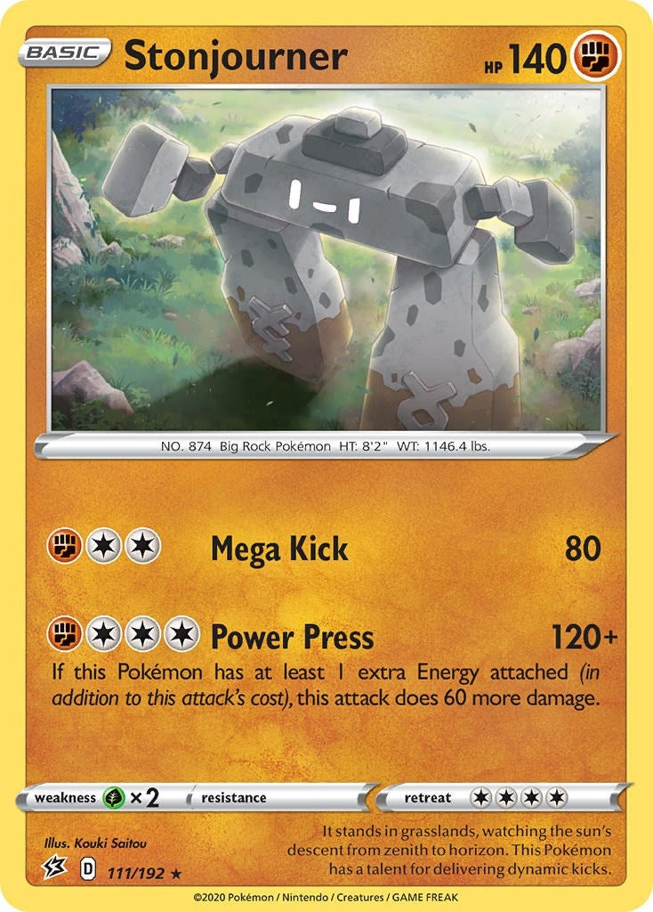 Image for Stonjourner (111/192) (Deck Exclusives) - Pokemon