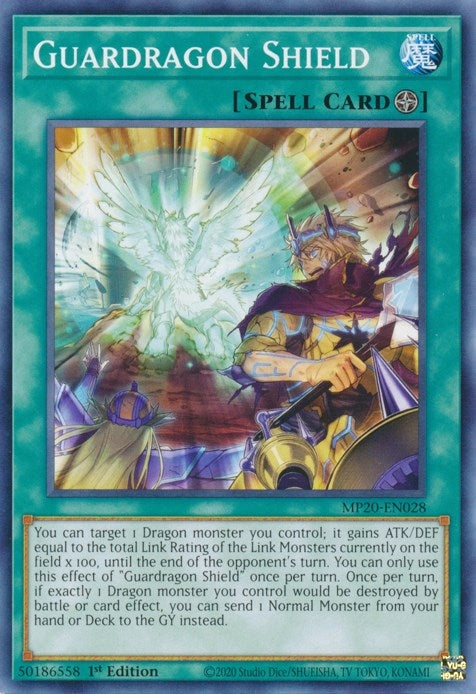 Guardragon Shield (20028) (MP20) - YuGiOh Single