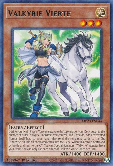 Valkyrie Vierte (20044) (MP20) - YuGiOh Single