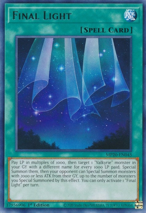 Final Light (20045) (MP20) - YuGiOh Single