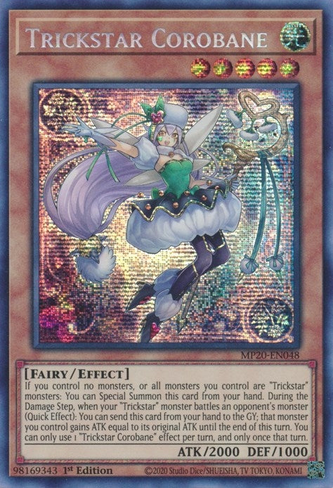 Trickstar Corobane (20048) (MP20) - YuGiOh Single