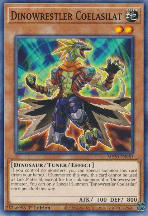 Dinowrestler Coelasilat (20053) (MP20) - YuGiOh Single