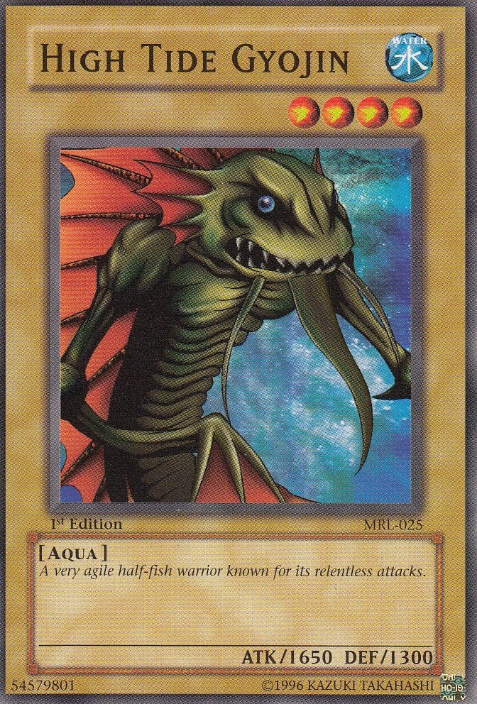High Tide Gyojin (25) (MRL-EN) - YuGiOh Single
