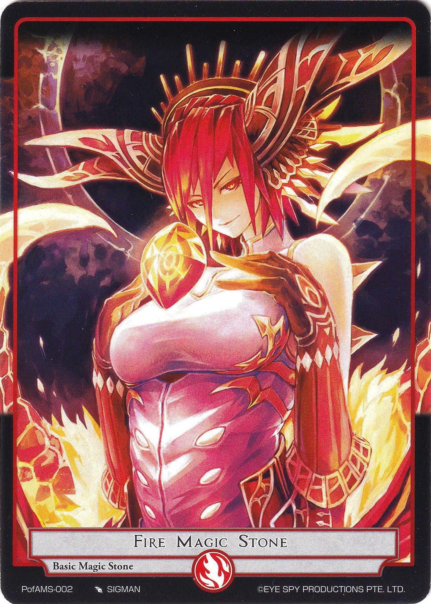 Fire Magic Stone (2) [AO4] - Force of Will Single