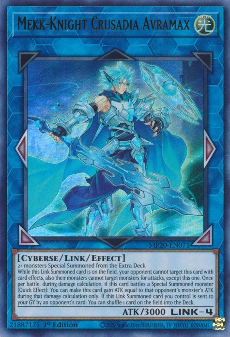 Mekk-Knight Crusadia Avramax (20071) (MP20) - YuGiOh Single