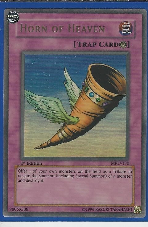 Horn of Heaven (130) (MRD) - YuGiOh Single