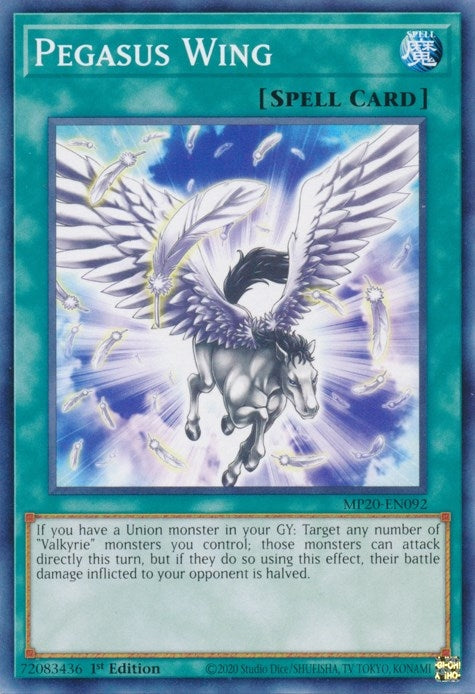 Pegasus Wing (20092) (MP20) - YuGiOh Single