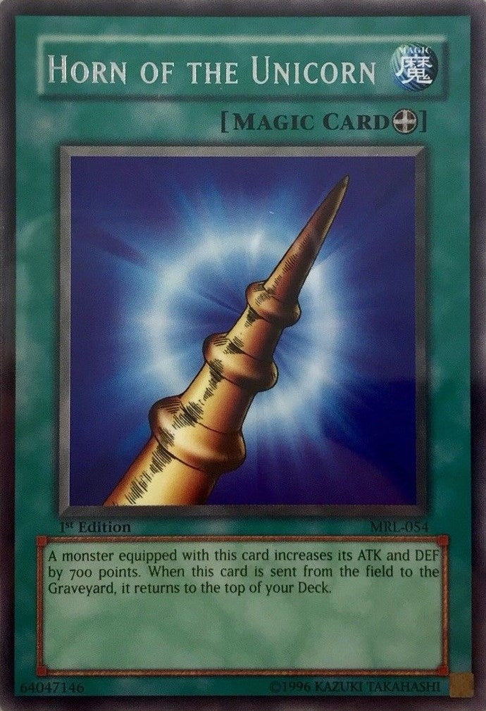 Horn of the Unicorn (54) (MRL-EN) - YuGiOh Single