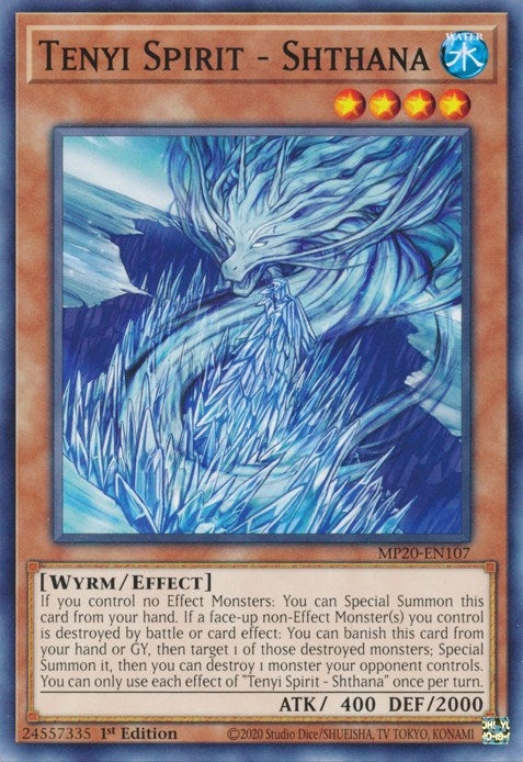 Tenyi Spirit - Shthana (20107) (MP20) - YuGiOh Single
